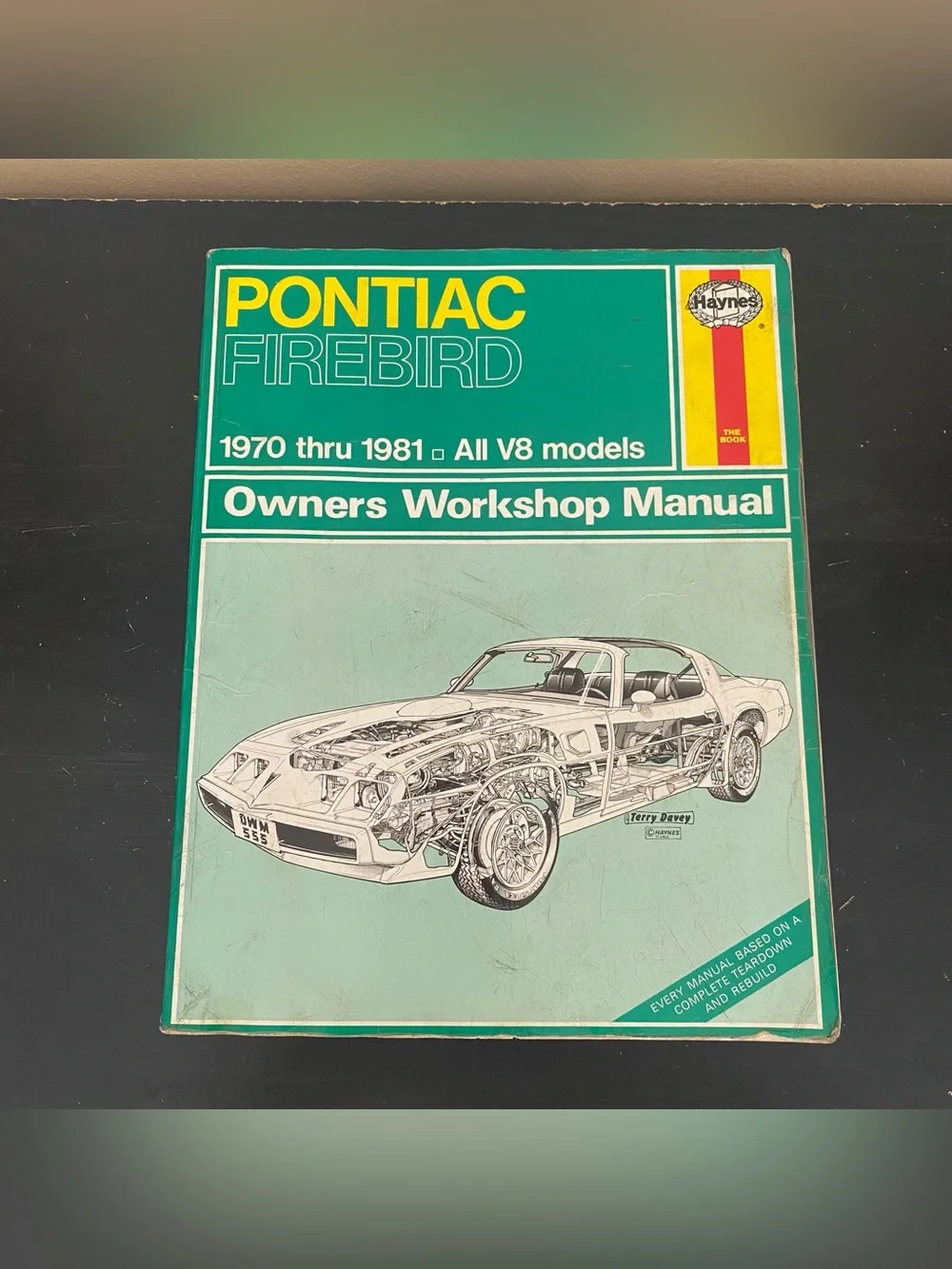 1970-1981 Pontiac Firebird V8 Haynes Repair Owners Workshop Manual Service Book